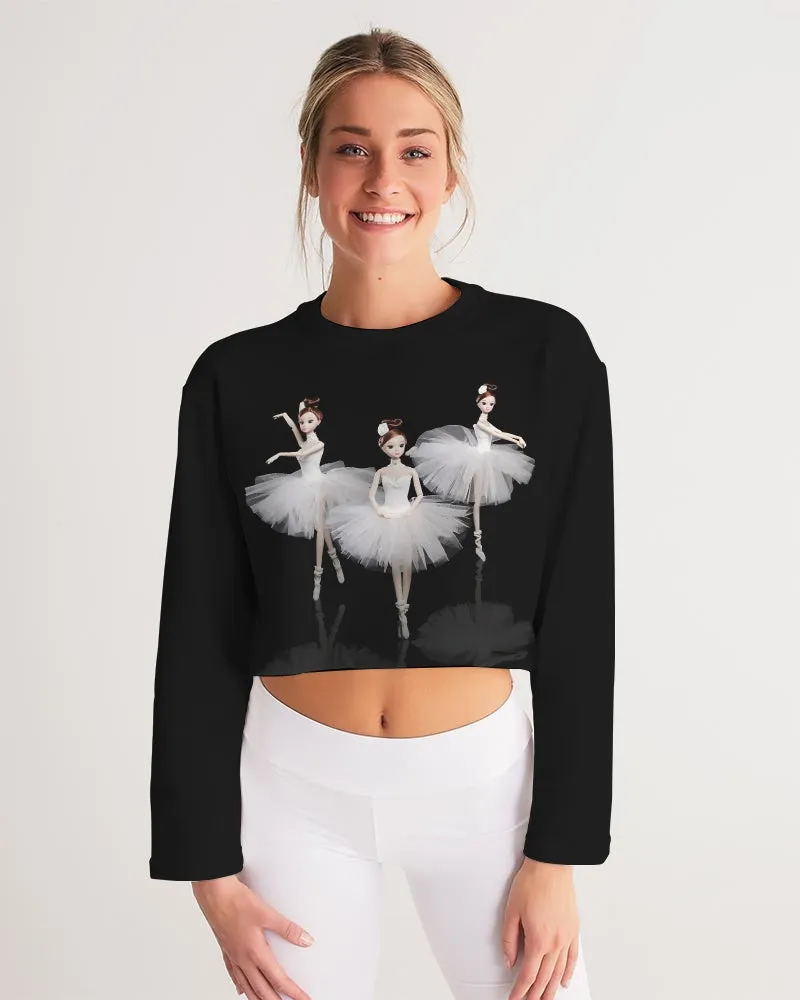 Ballerina Dolls White Women's Sweatshirt