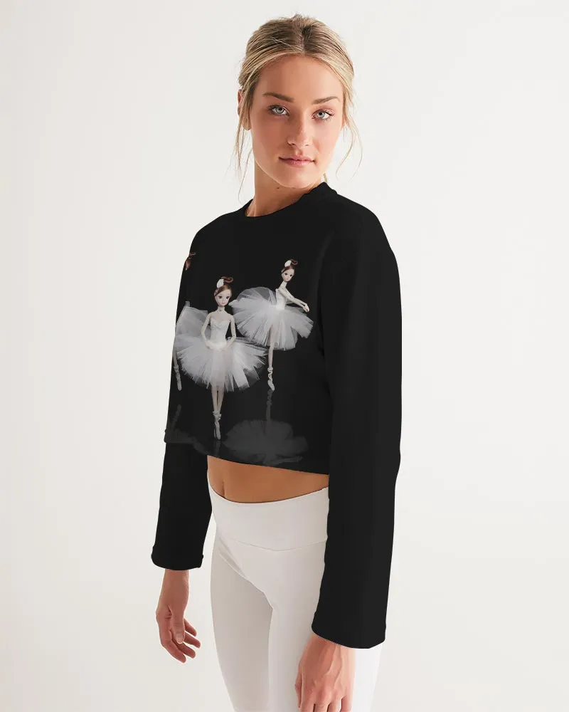 Ballerina Dolls White Women's Sweatshirt