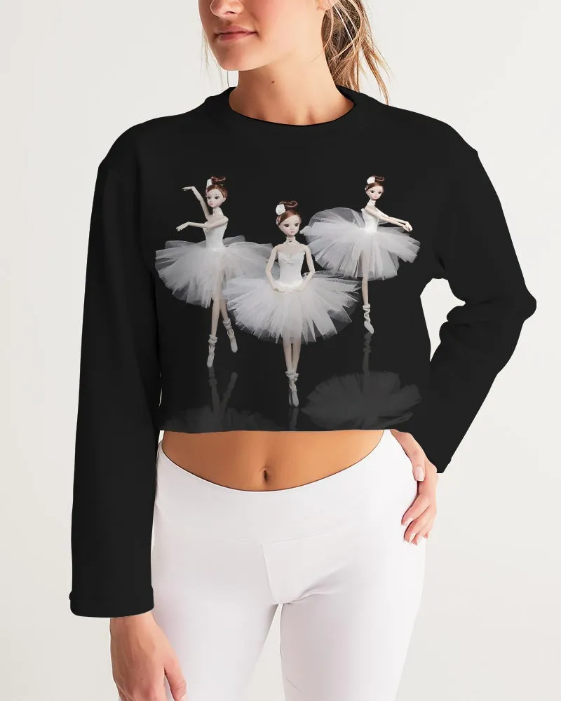 Ballerina Dolls White Women's Sweatshirt