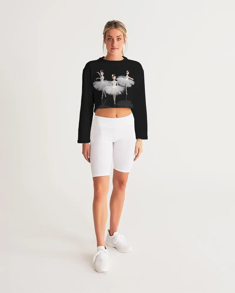 Ballerina Dolls White Women's Sweatshirt