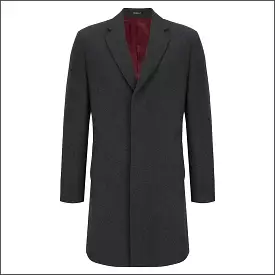 Douglas Dark Grey Bremner Tailored Coat