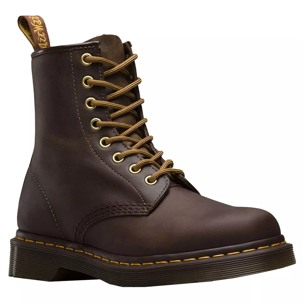 Dr. Martens 1460 8 Eyelet Aztec Crazyhorse Leather Boots - UK 6.5