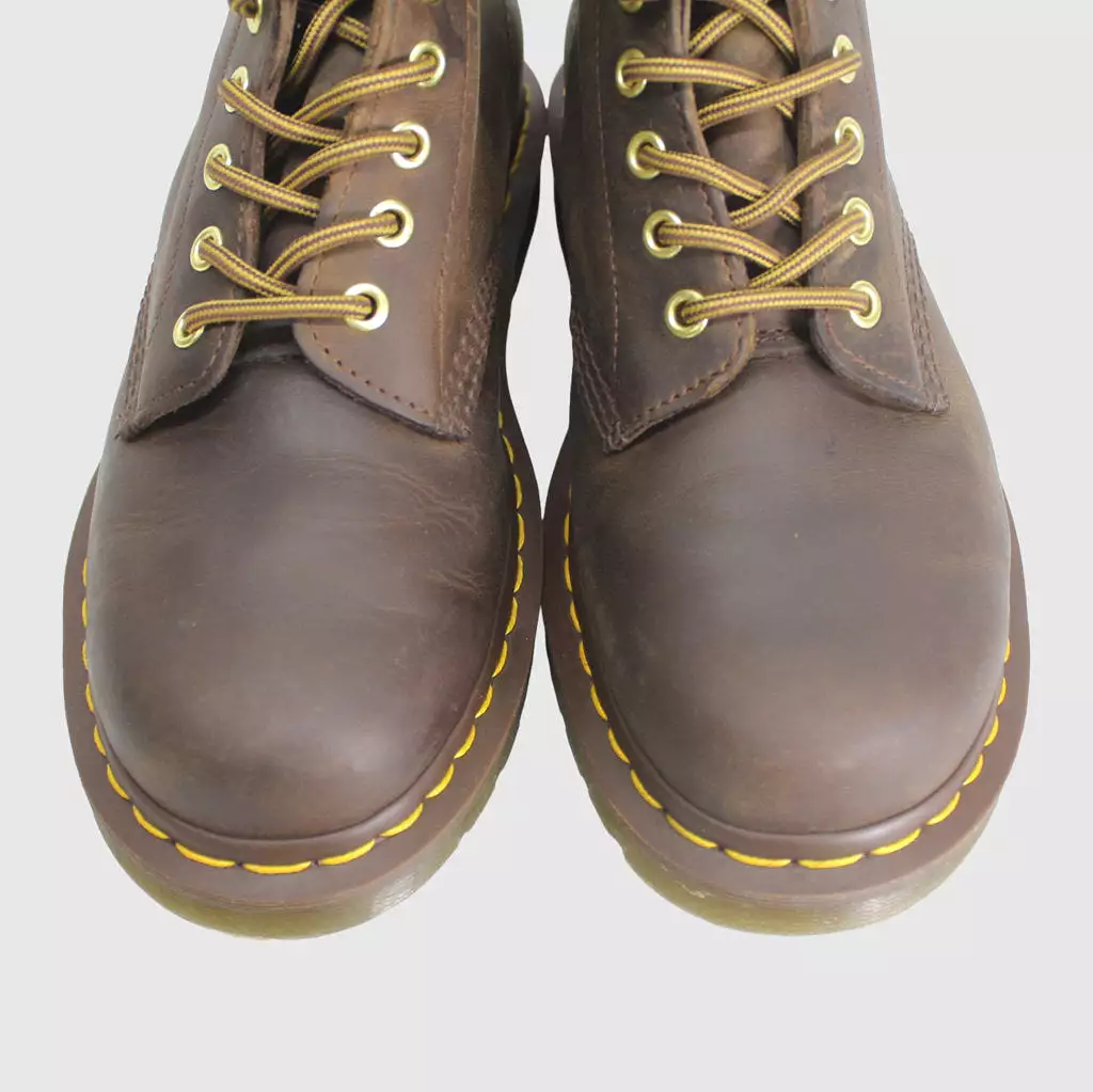 Dr. Martens 1460 8 Eyelet Aztec Crazyhorse Leather Boots - UK 6.5