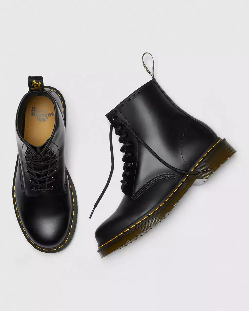 Dr Martens 1460 Black Smooth Leather Boots