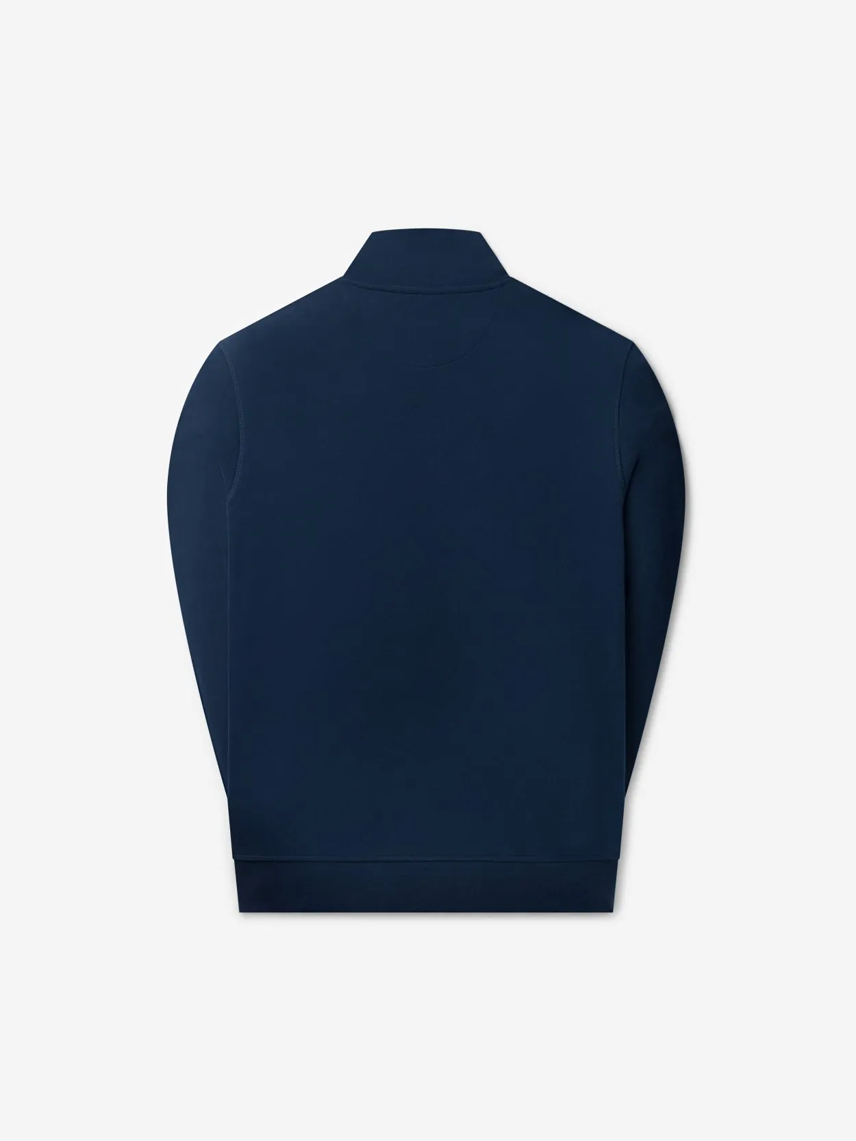 Dress Blues Half-Zip Metal Sweater