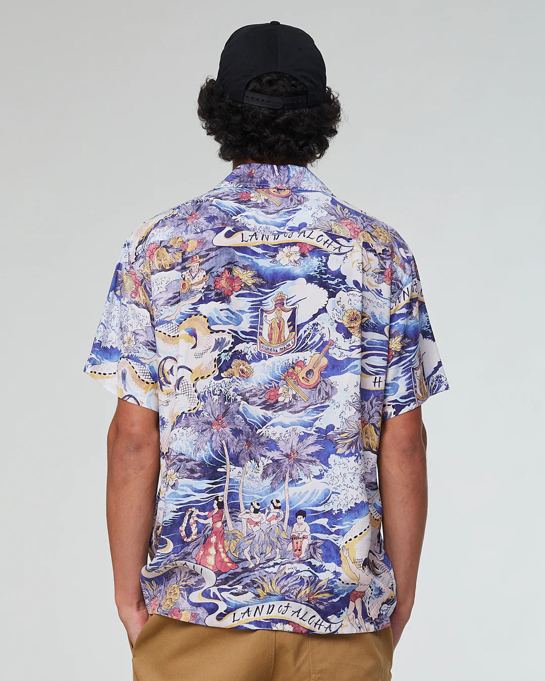 EAT DUST Japanese Mahala Aloha Shirt in Rayon