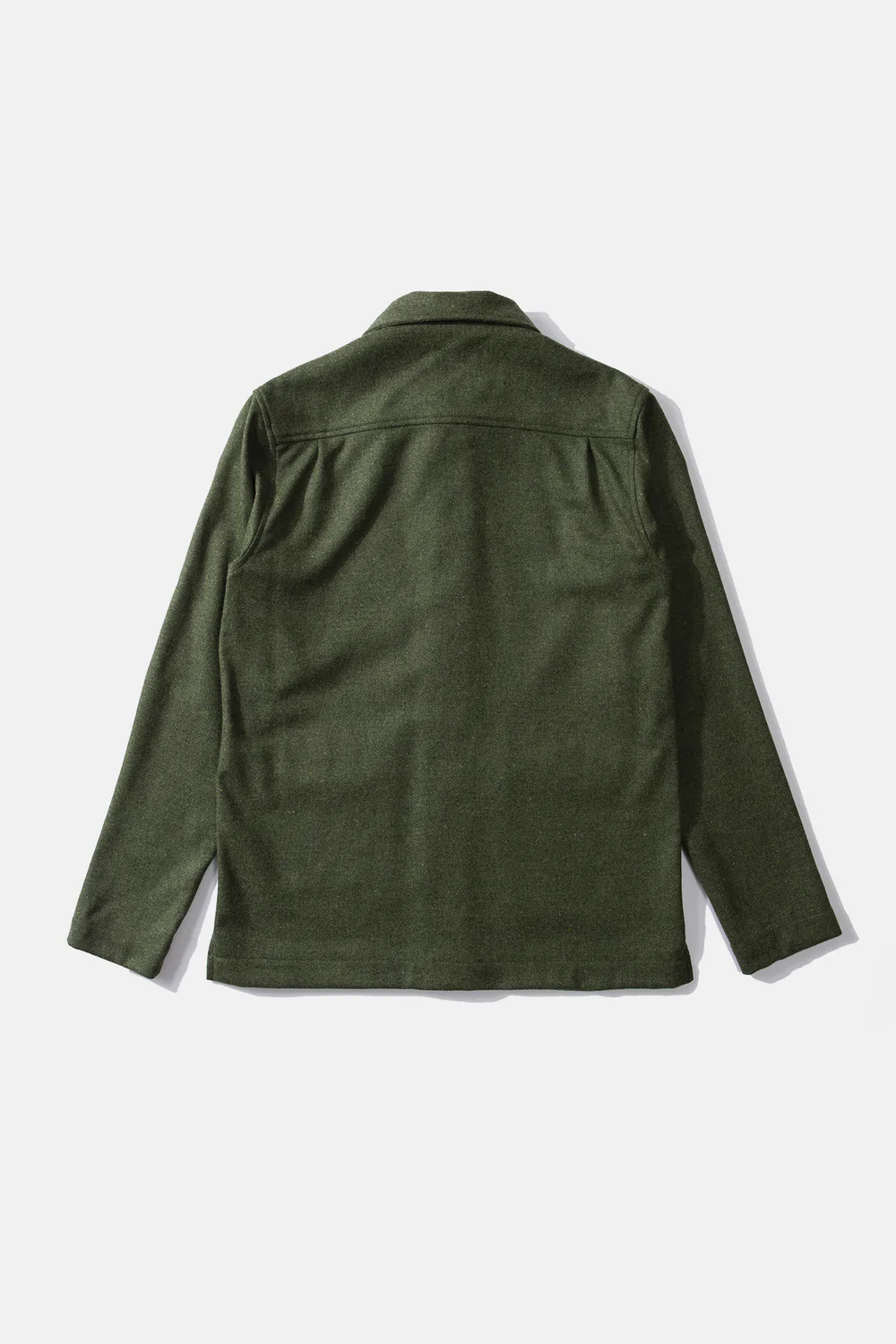 Edmmond Studios Khaki Felt Overshirt