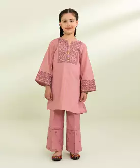 Embroidered Jacquard Suit - 2 Piece