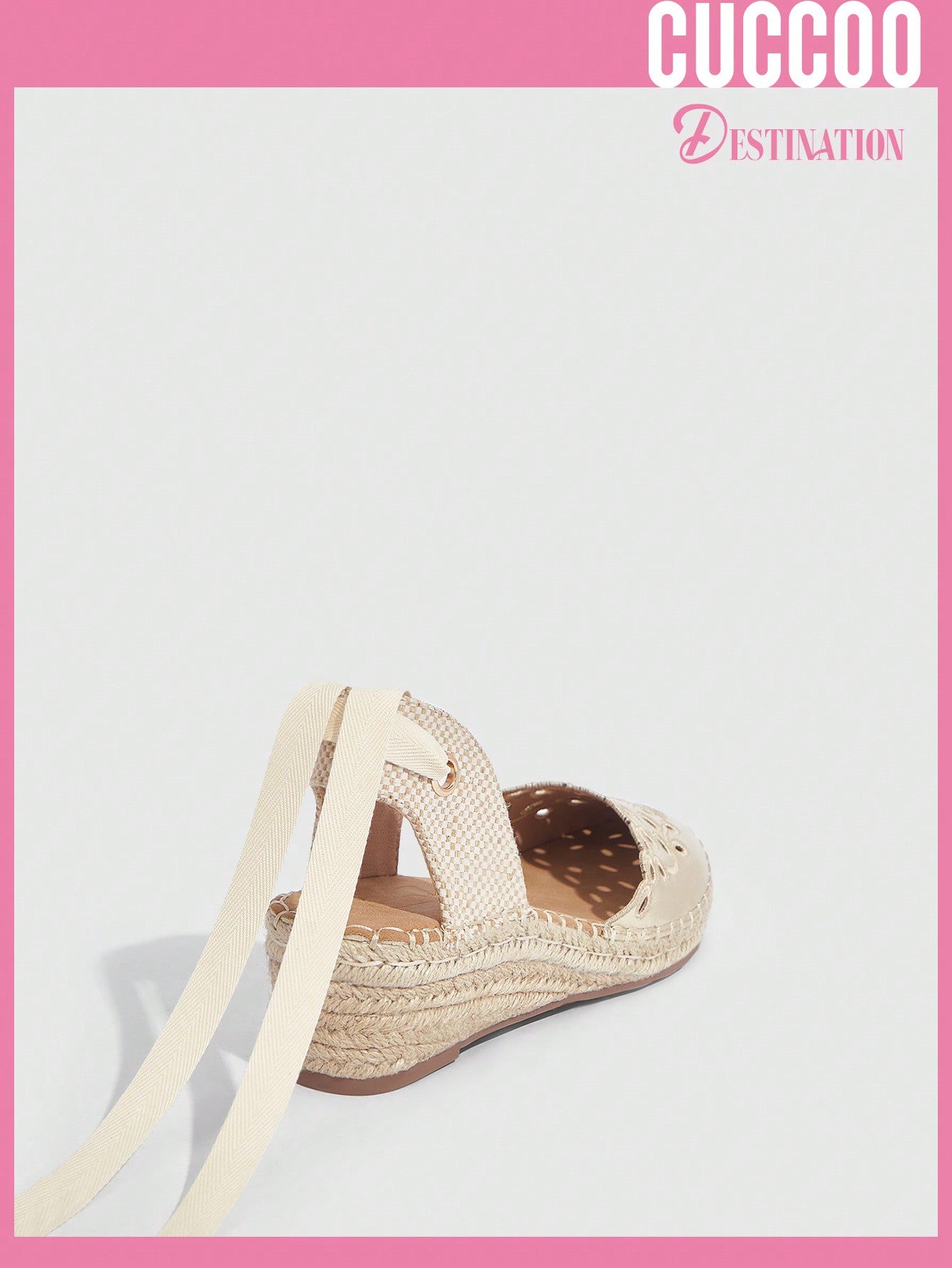 Embroidered Rope Wedge Sandals for Women - Spring and Summer Fashion