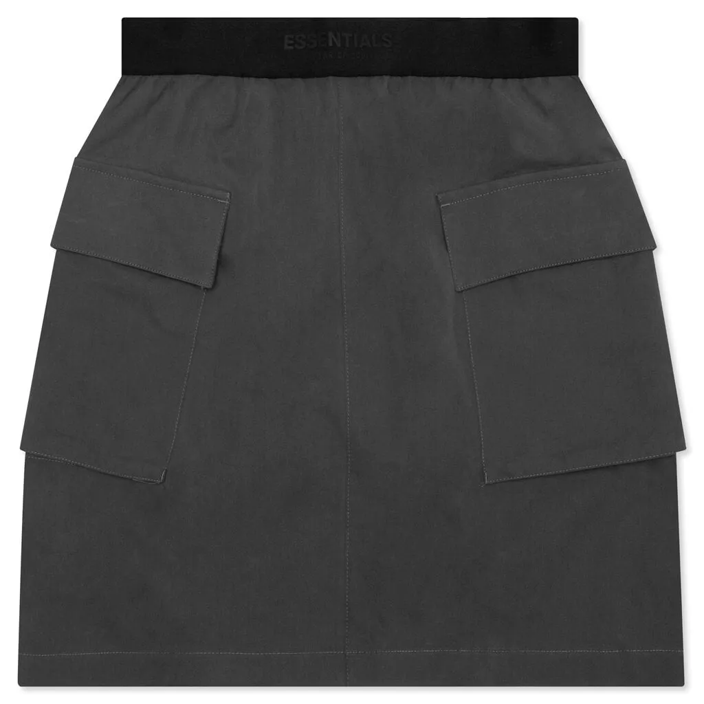 Essentials Women's Cargo Skirt Iron