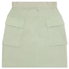 Essentials Cargo Skirt for Women - Seafoam