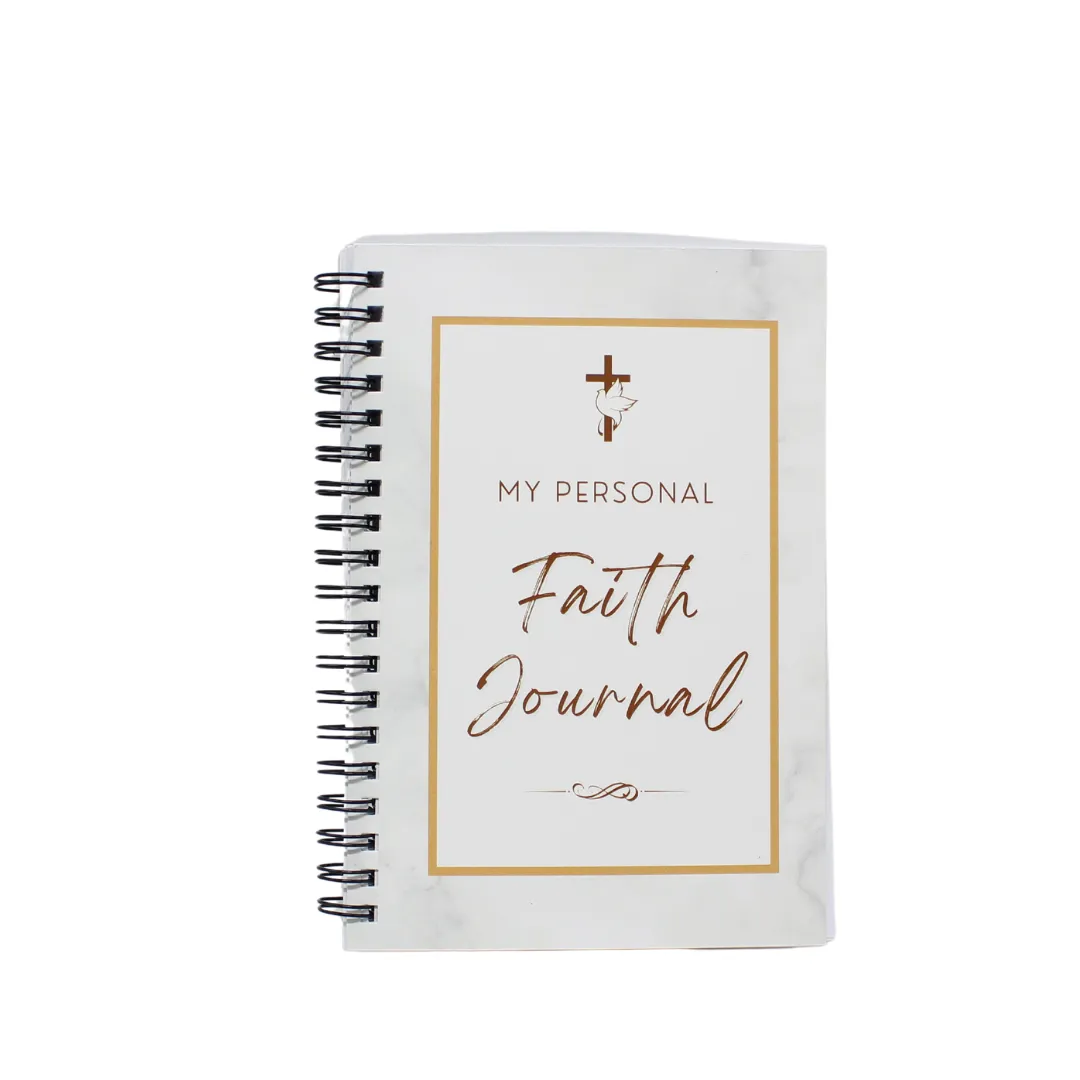 Faith Journal, Mug, and Comfort Cross Set (Personalization Available)