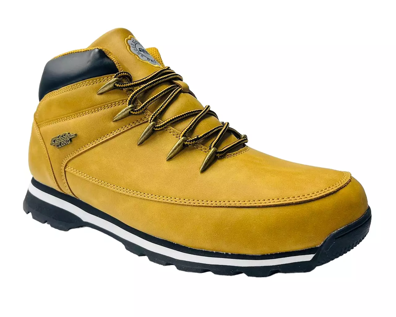 Faux Leather Hiking Boots for Men