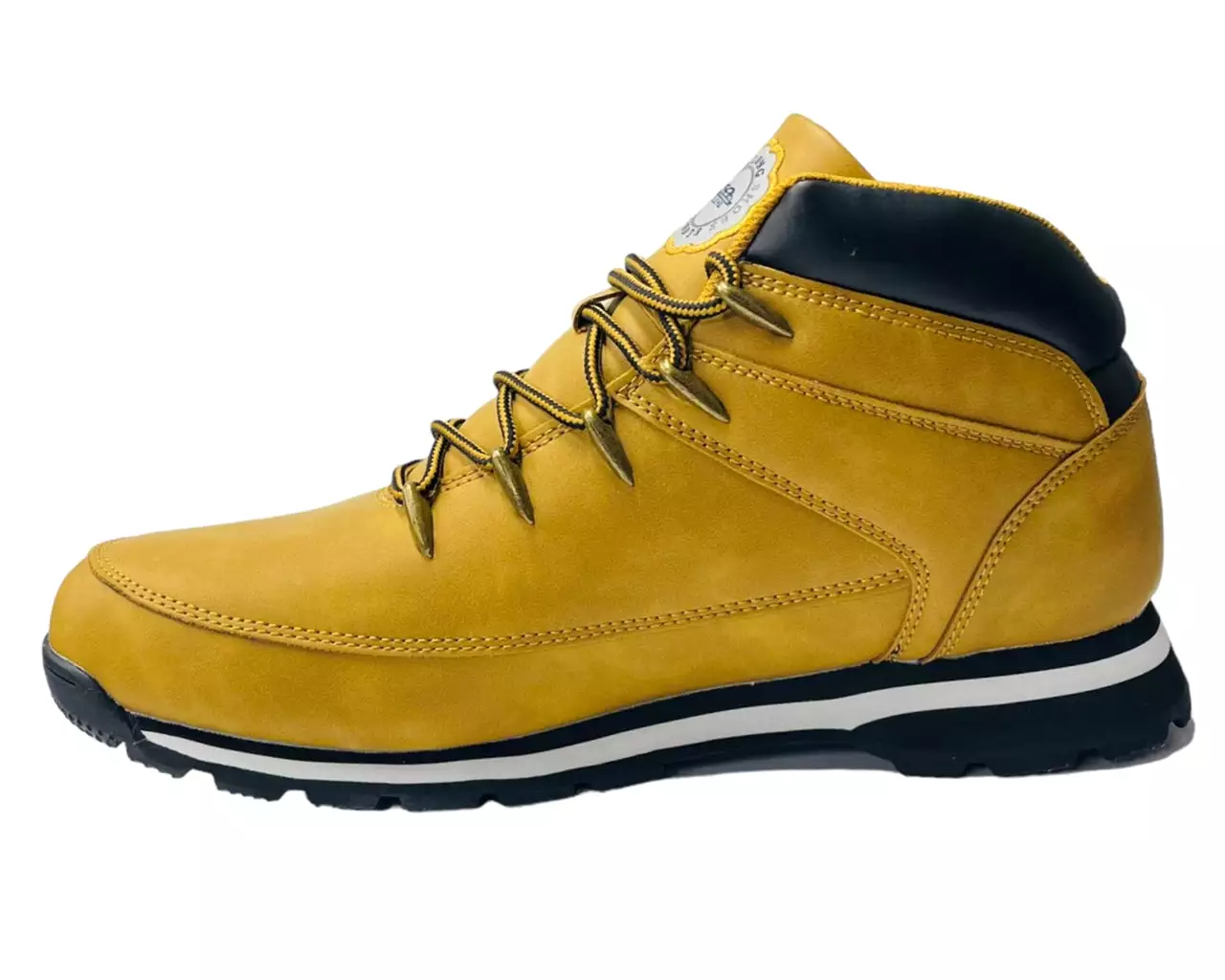 Faux Leather Hiking Boots for Men