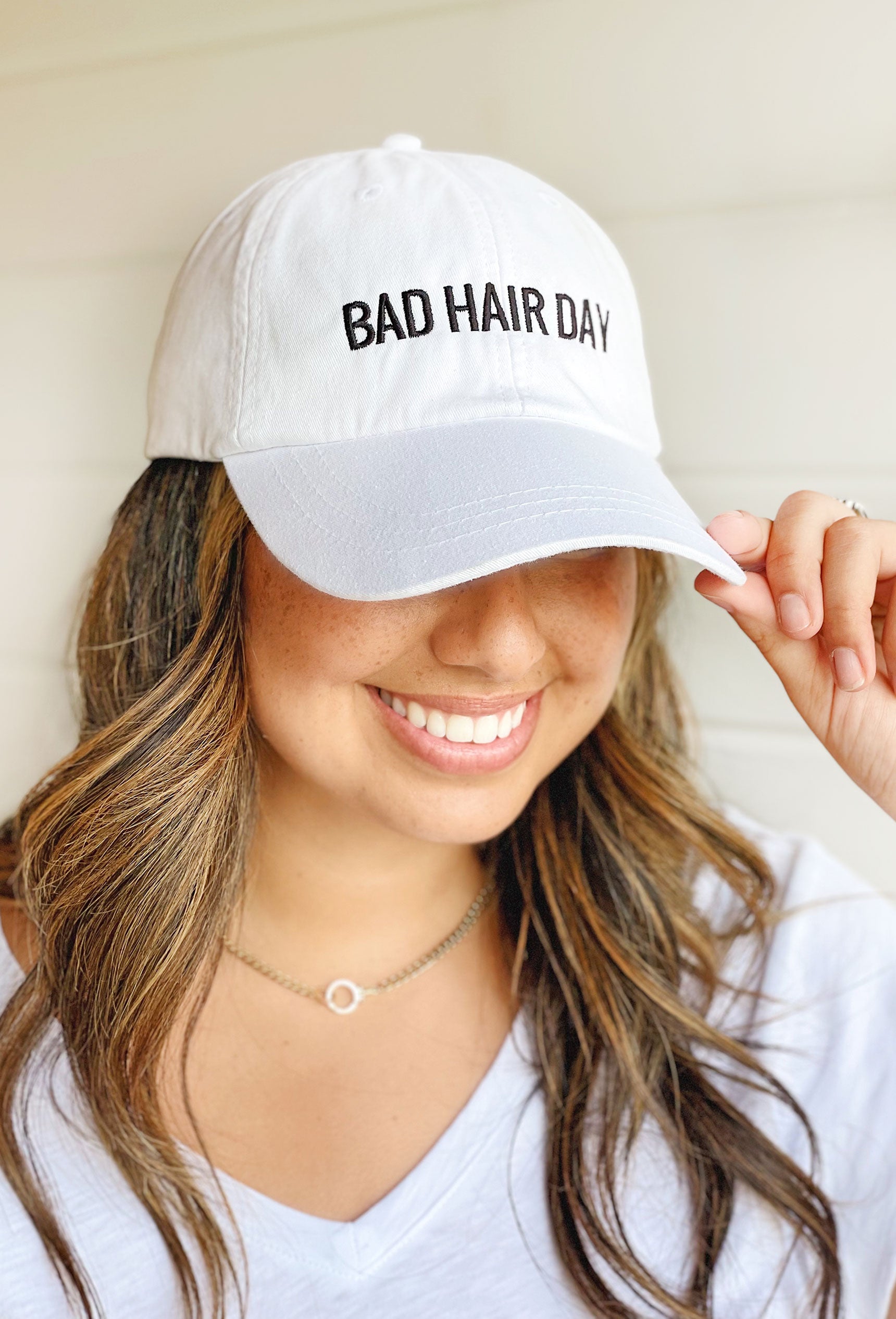 Friday Saturday Bad Hair Day Baseball Cap