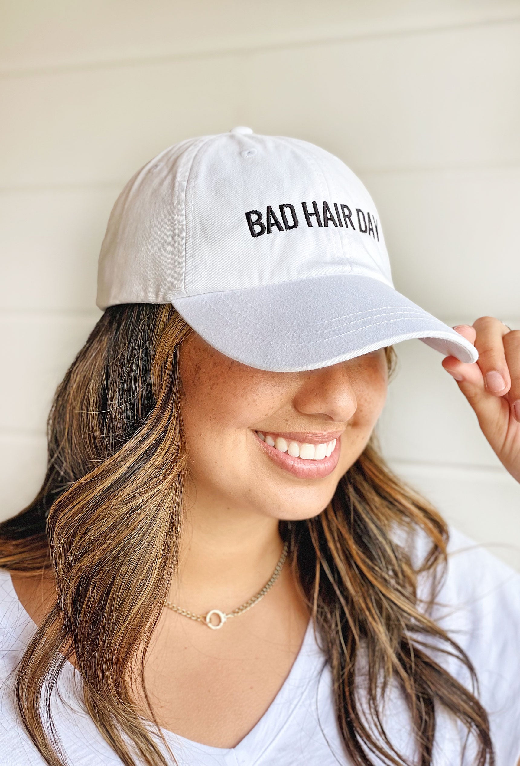 Friday Saturday Bad Hair Day Baseball Cap