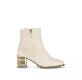 Gabor Cream Leather Boots