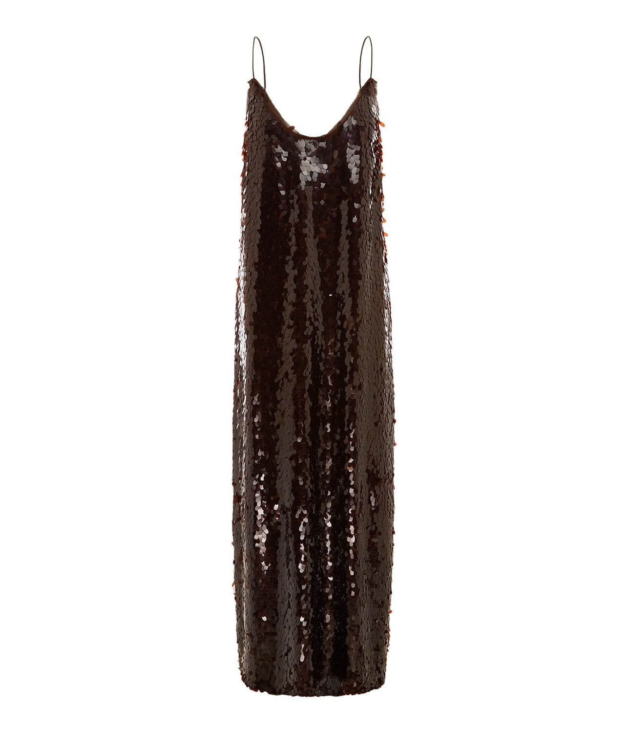 Geane Sequin Dress - Burgundy