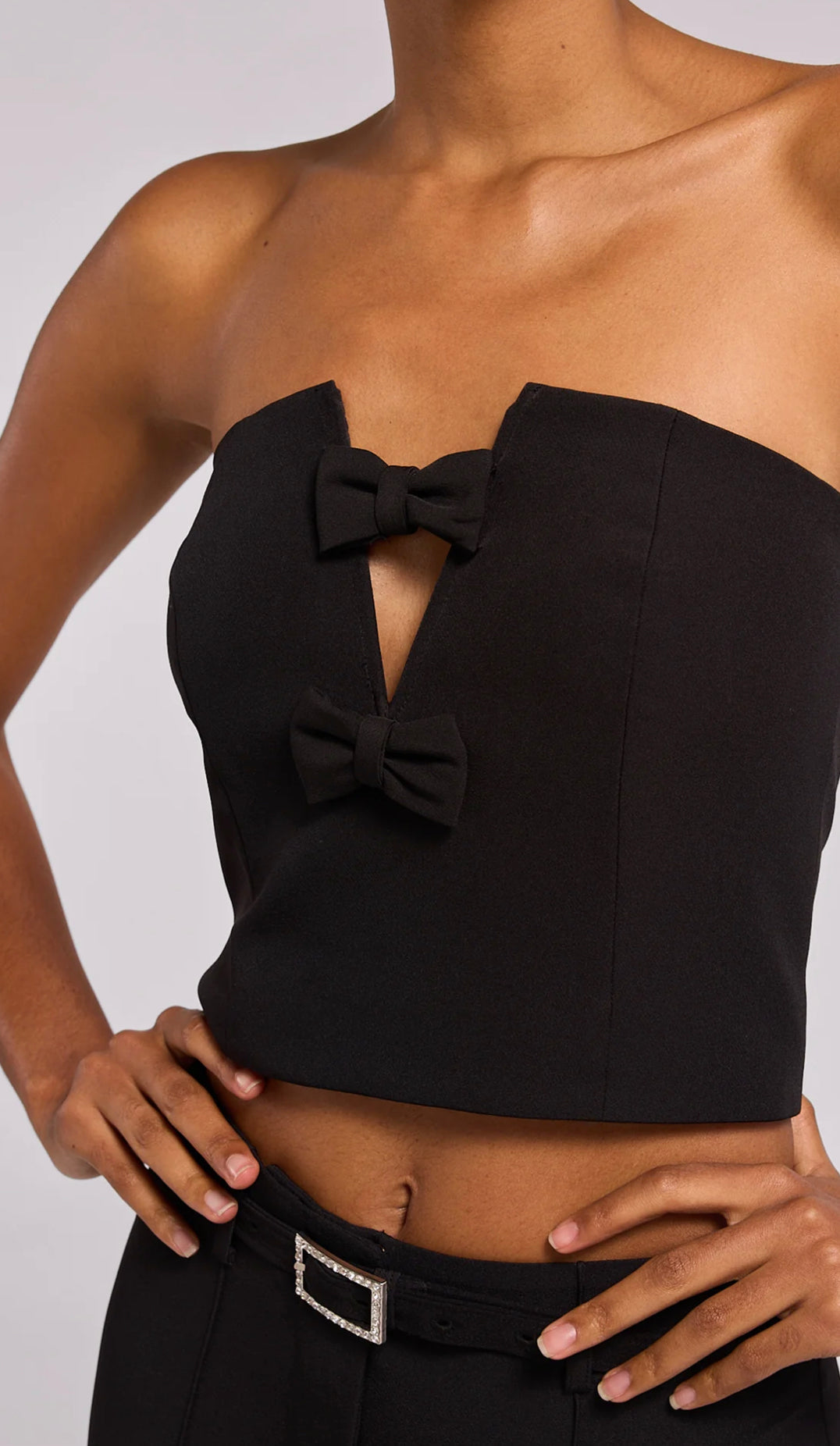 Generation Love Giselle Bow Bustier Black