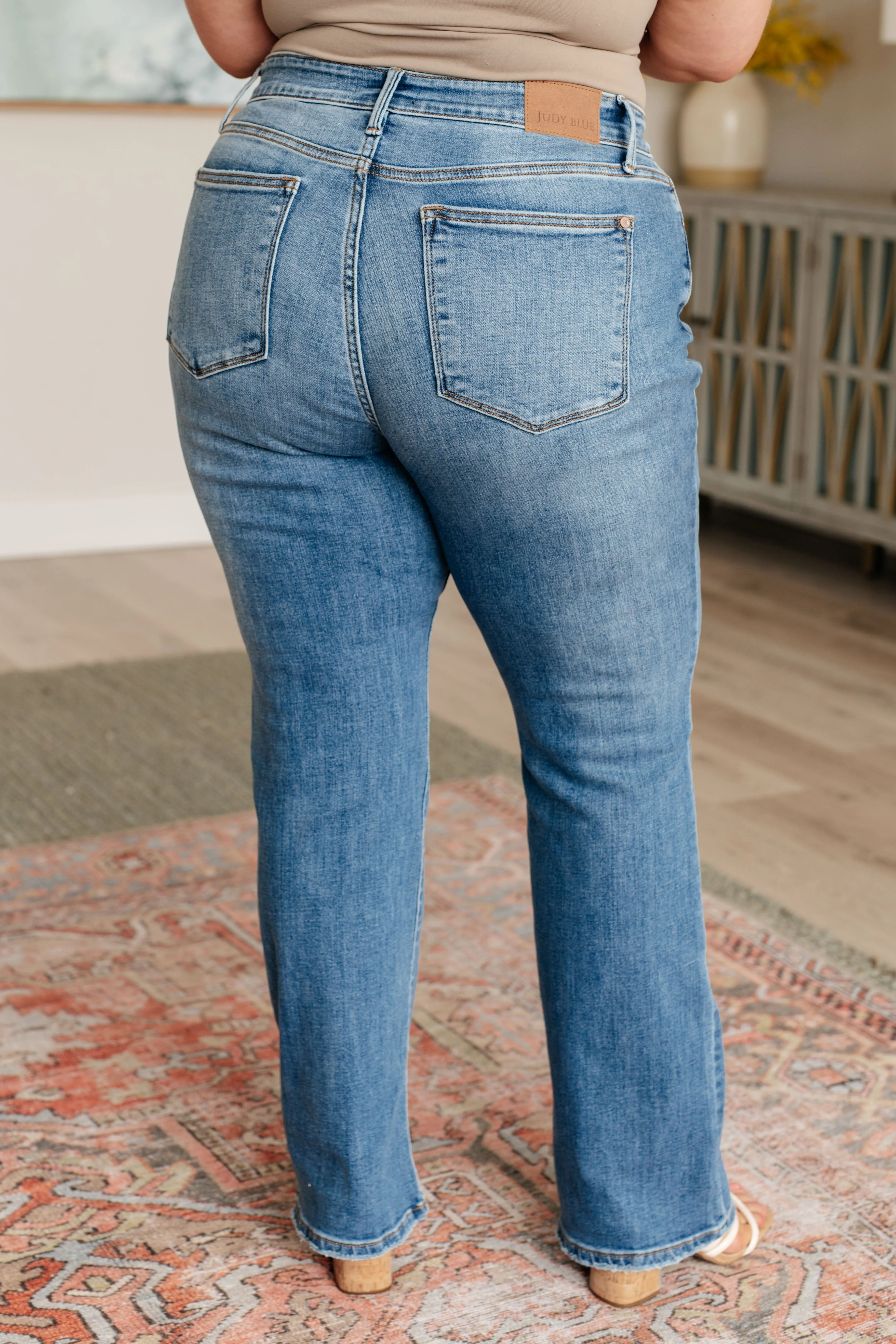 Judy Blue Genevieve Bootcut Jeans - Mid Rise Vintage Style