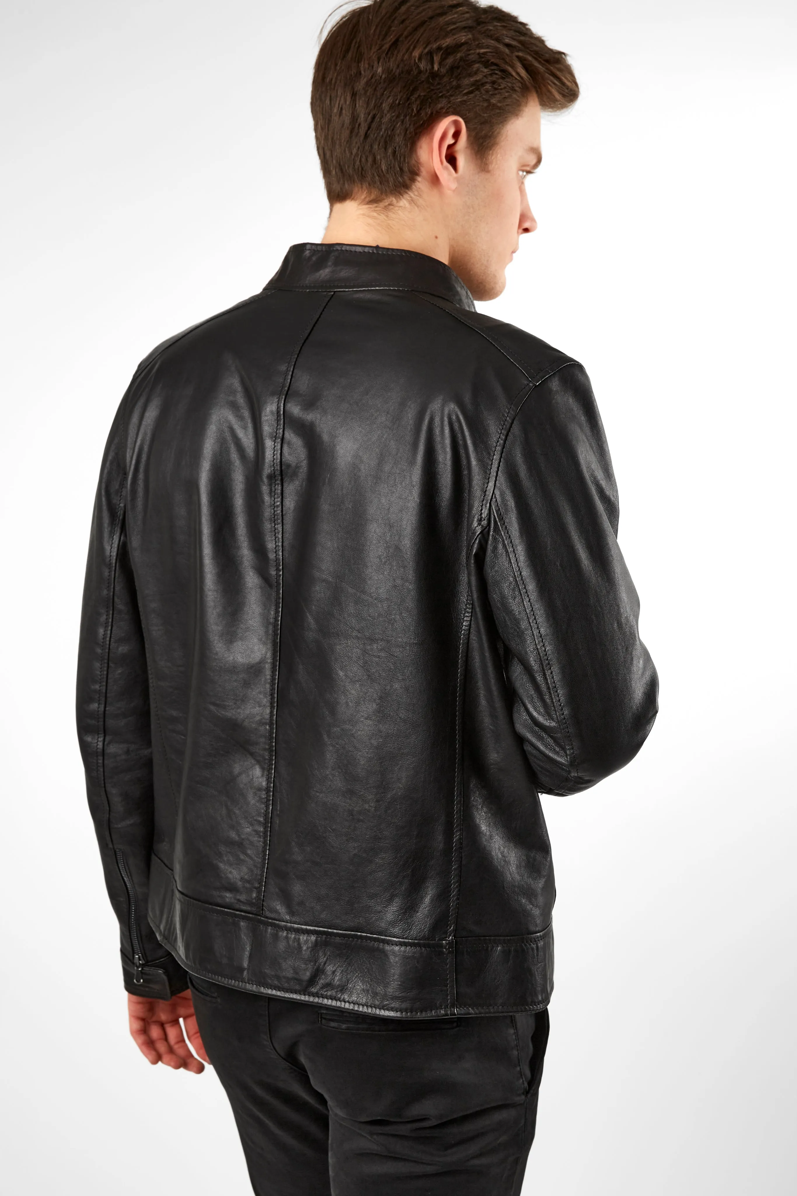 Leather Biker Jacket