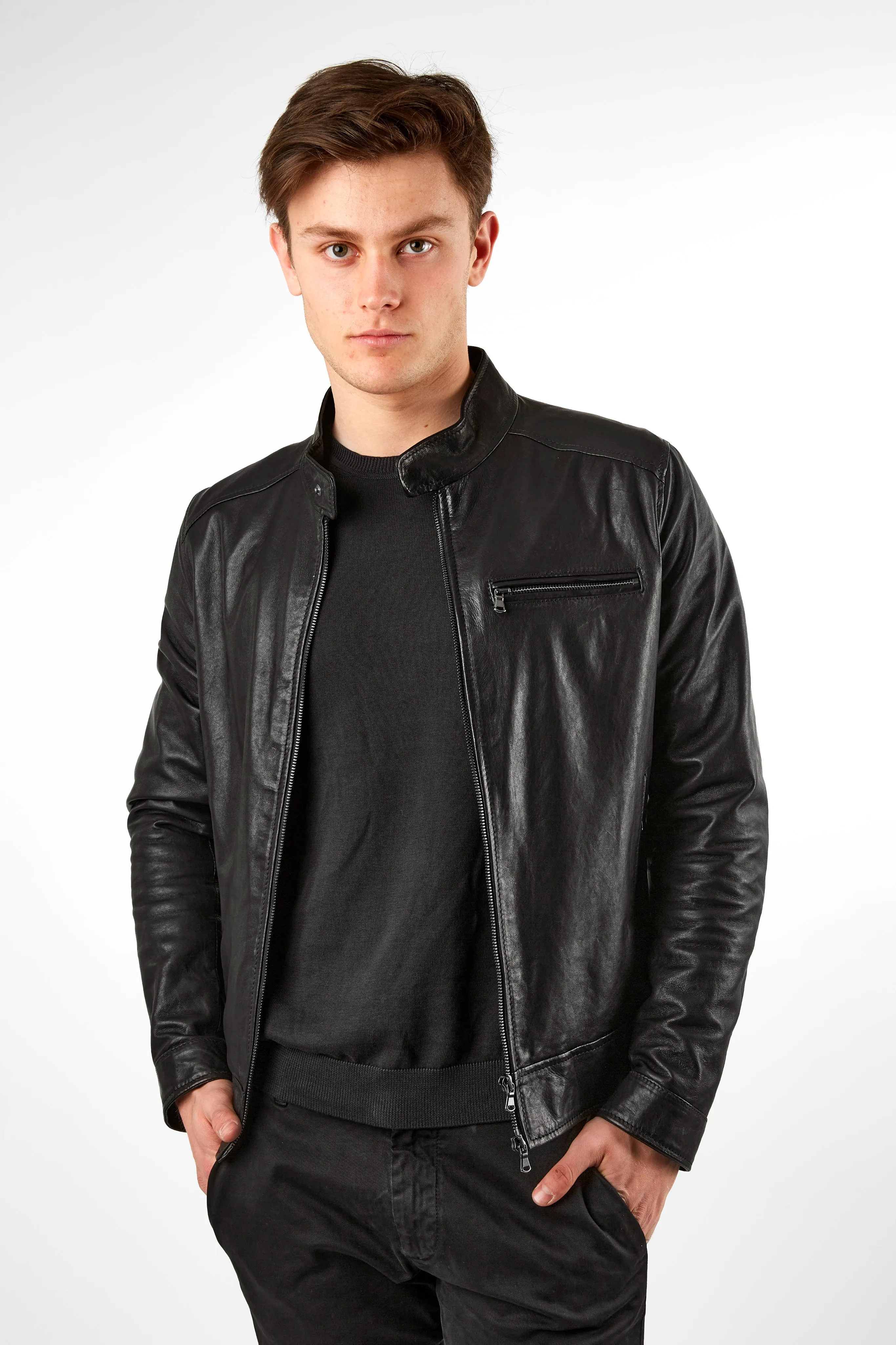 Leather Biker Jacket