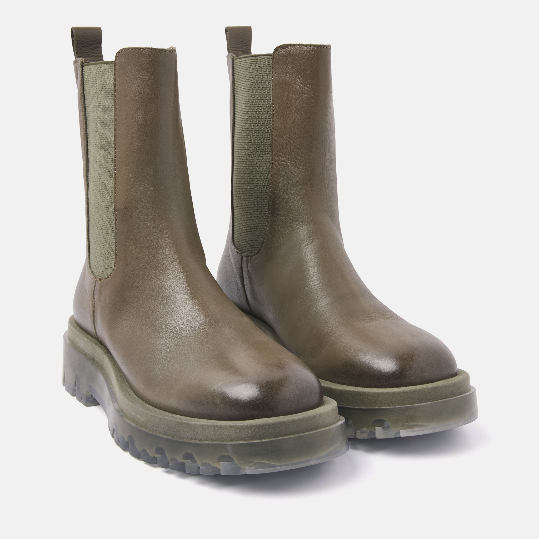 Green Chelsea Boots - 67.071 Dames