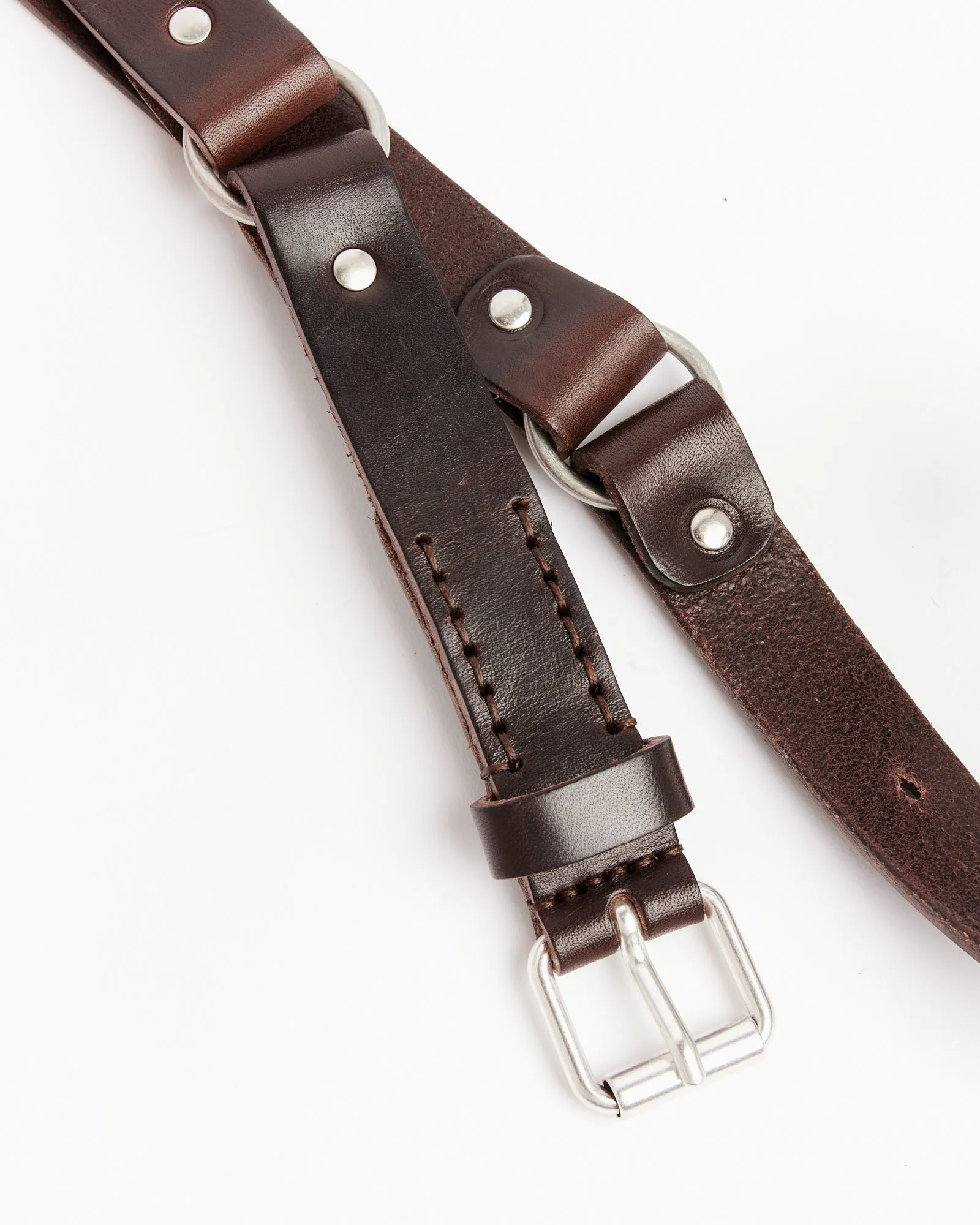 Grizzly Brown Ring Belt - Shop Now!