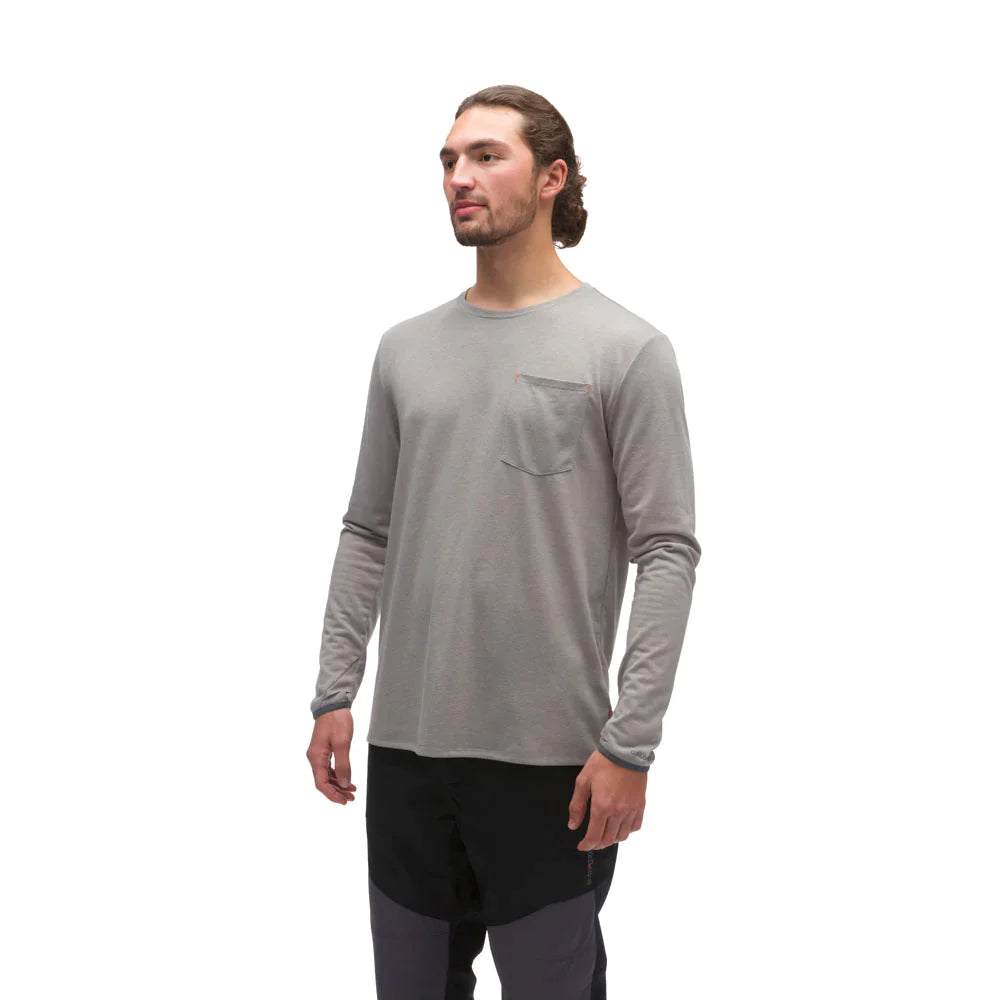 Grundens fishing shirt for surf performance on the shore