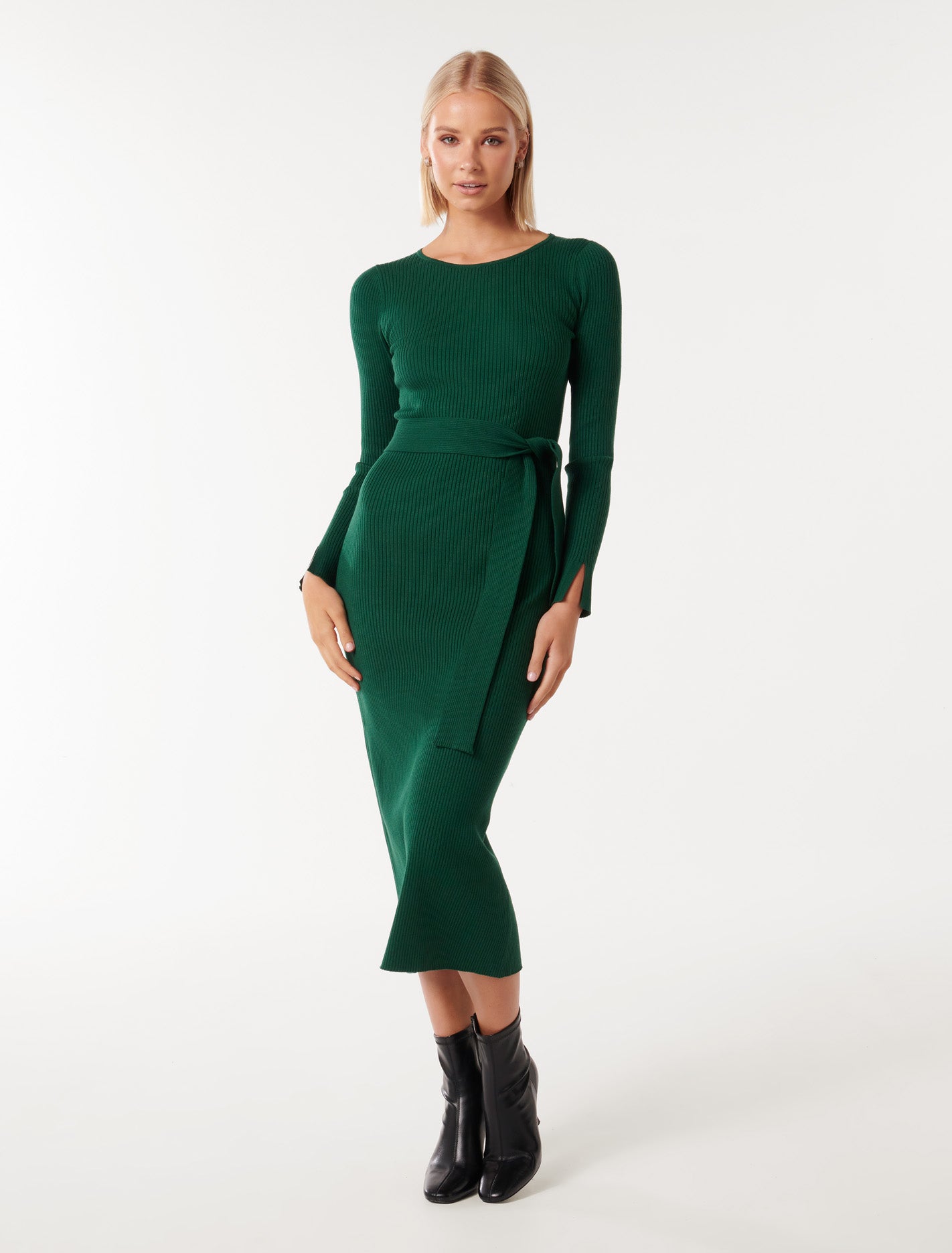 Hallie Midi Knit Dress