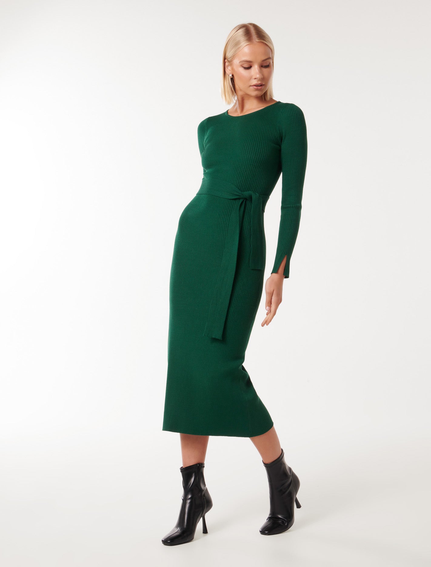 Hallie Midi Knit Dress