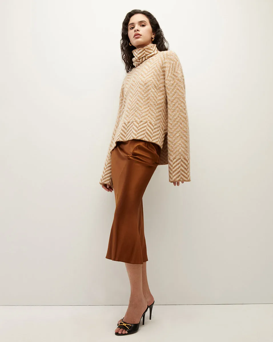 Herringbone Knit Sweater by Bolina