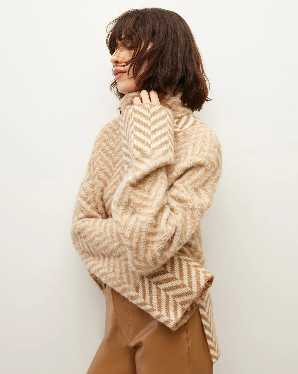 Herringbone Knit Sweater by Bolina