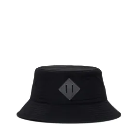 Herschel Norman Black Hat - Nylon with Wrinkles