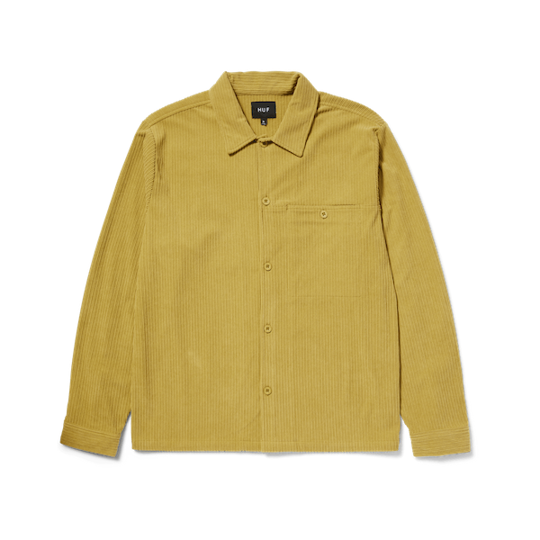 Huf Co. Corduroy Overshirt - Cactus can be rewritten as Huf Co. Corduroy Shirt - Cactus, Available Now!