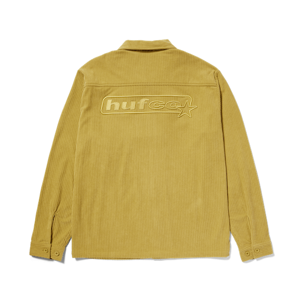 Huf Co. Corduroy Overshirt - Cactus can be rewritten as Huf Co. Corduroy Shirt - Cactus, Available Now!