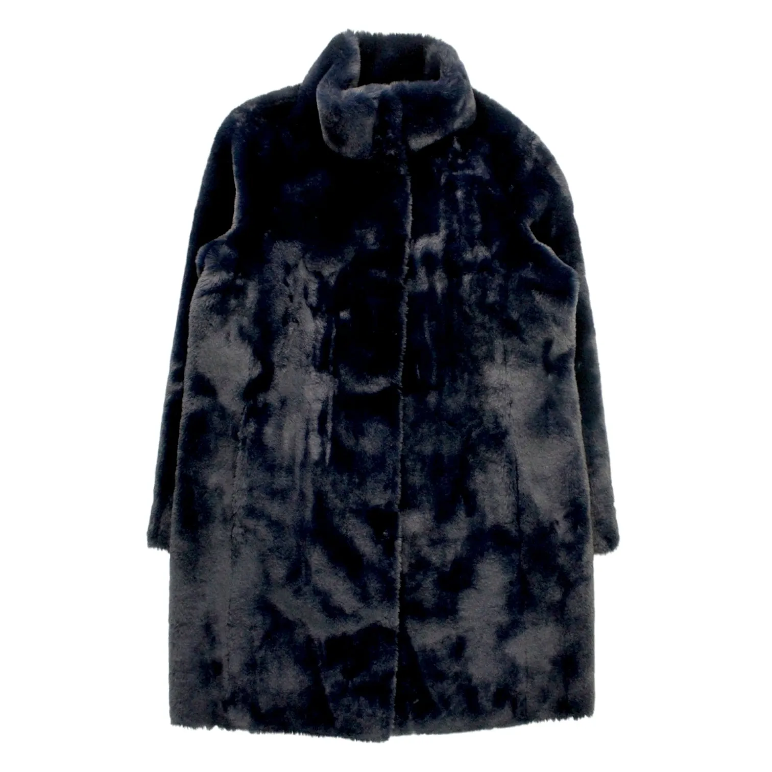 Hush Midnight Ella Fur Coat Elegant Design