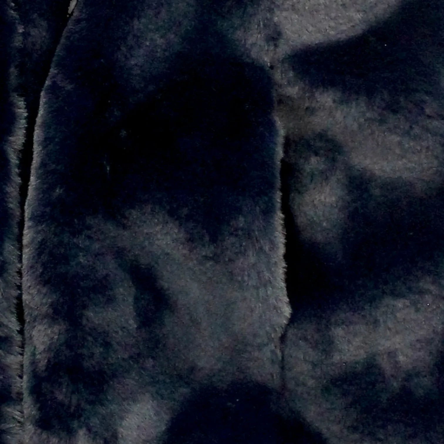 Hush Midnight Ella Fur Coat Elegant Design