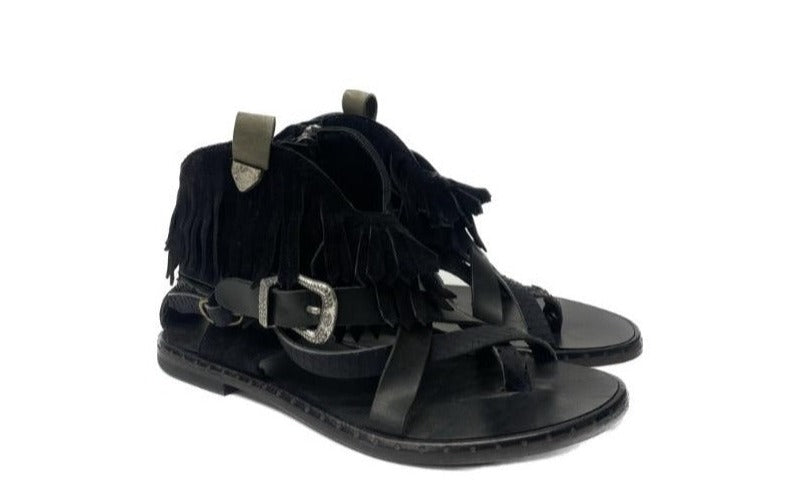 Ibiza sandals black