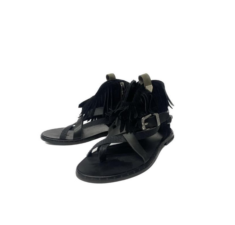 Ibiza sandals black