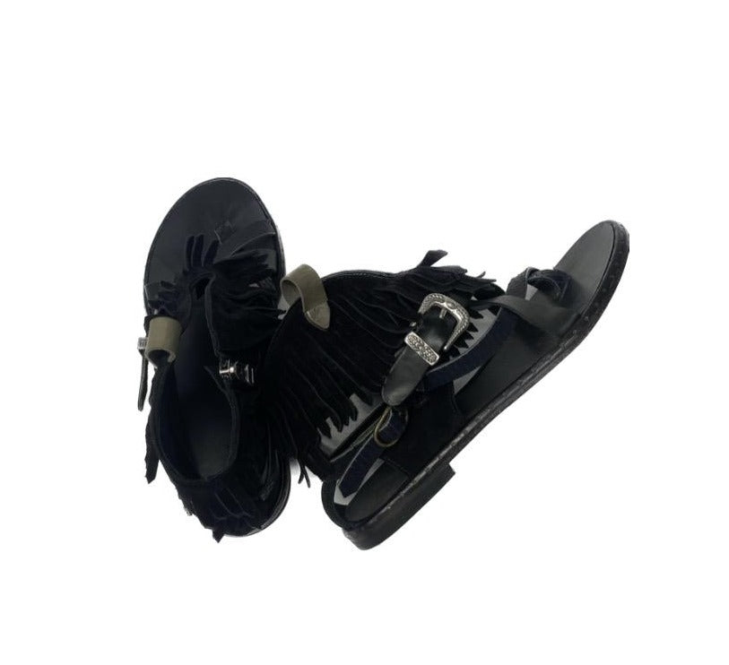 Ibiza sandals black