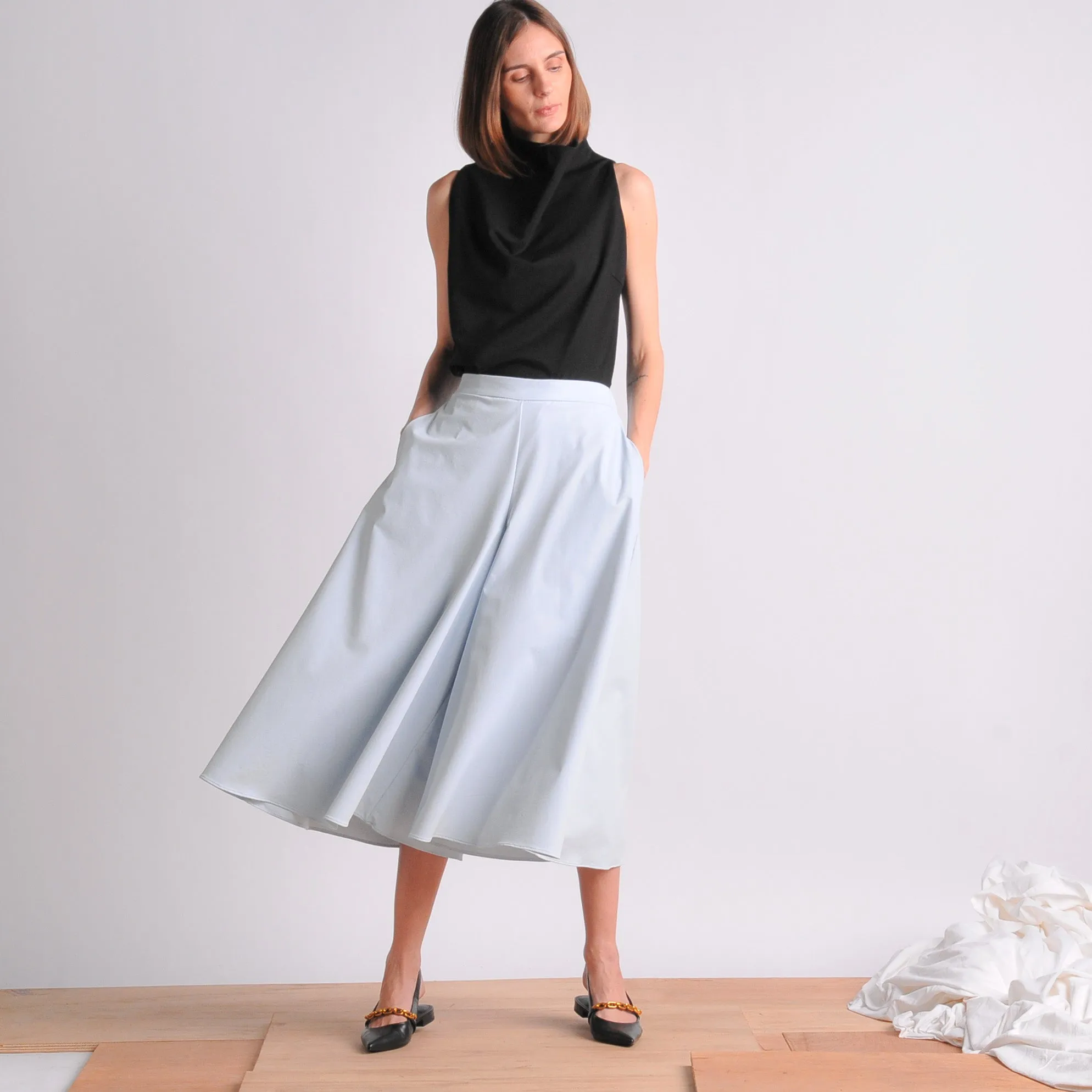 Iggy Culottes - Stylish Women's Wide Leg Pants