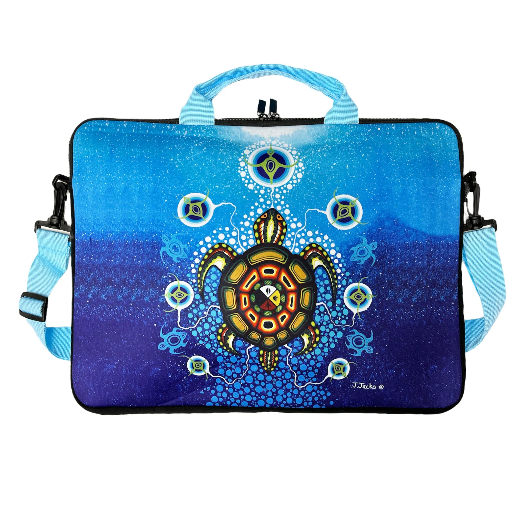 James Jacko Laptop Bag Medicine Turtle