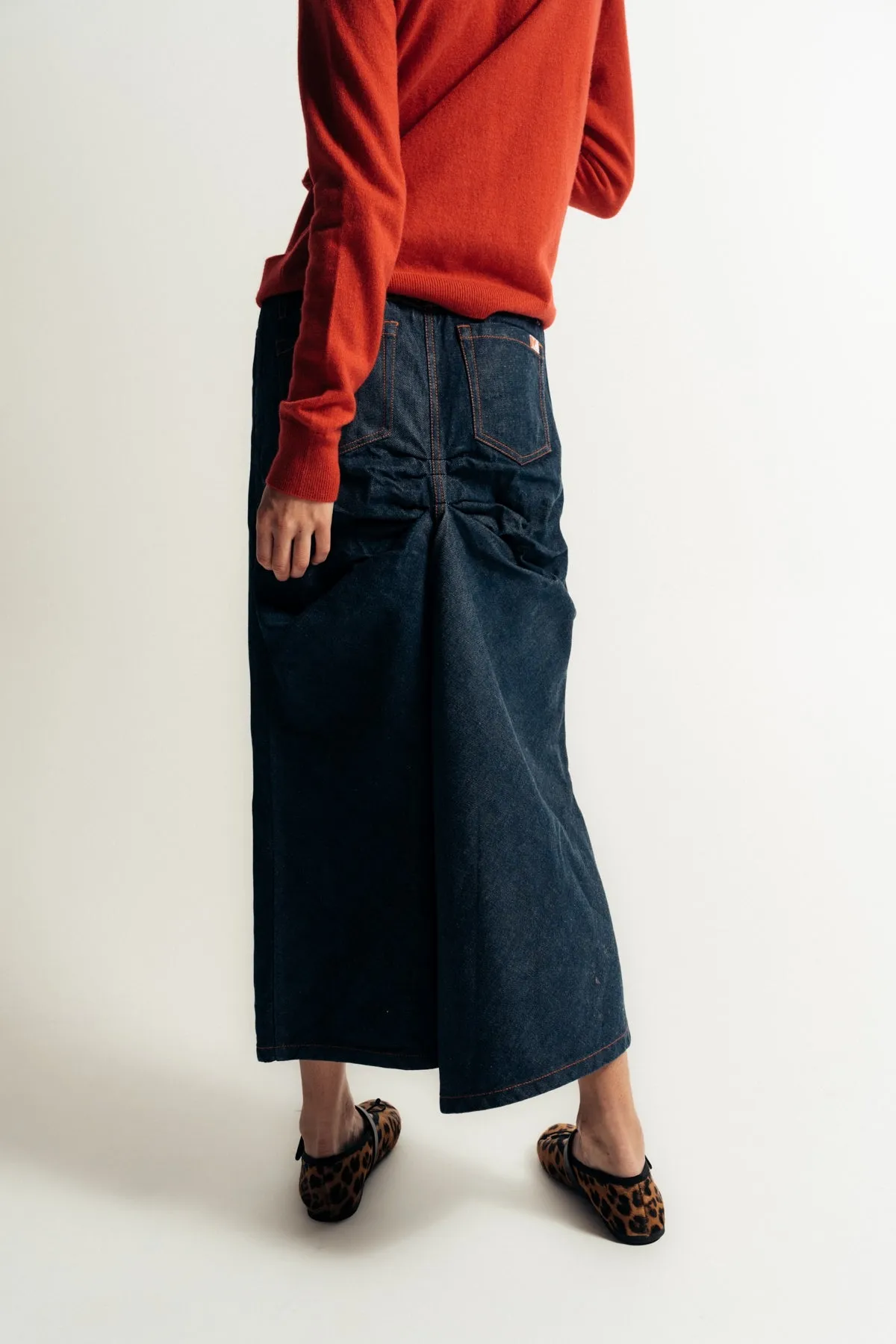 JAPANESE DENIM SKIRT by MERYLL ROGGE