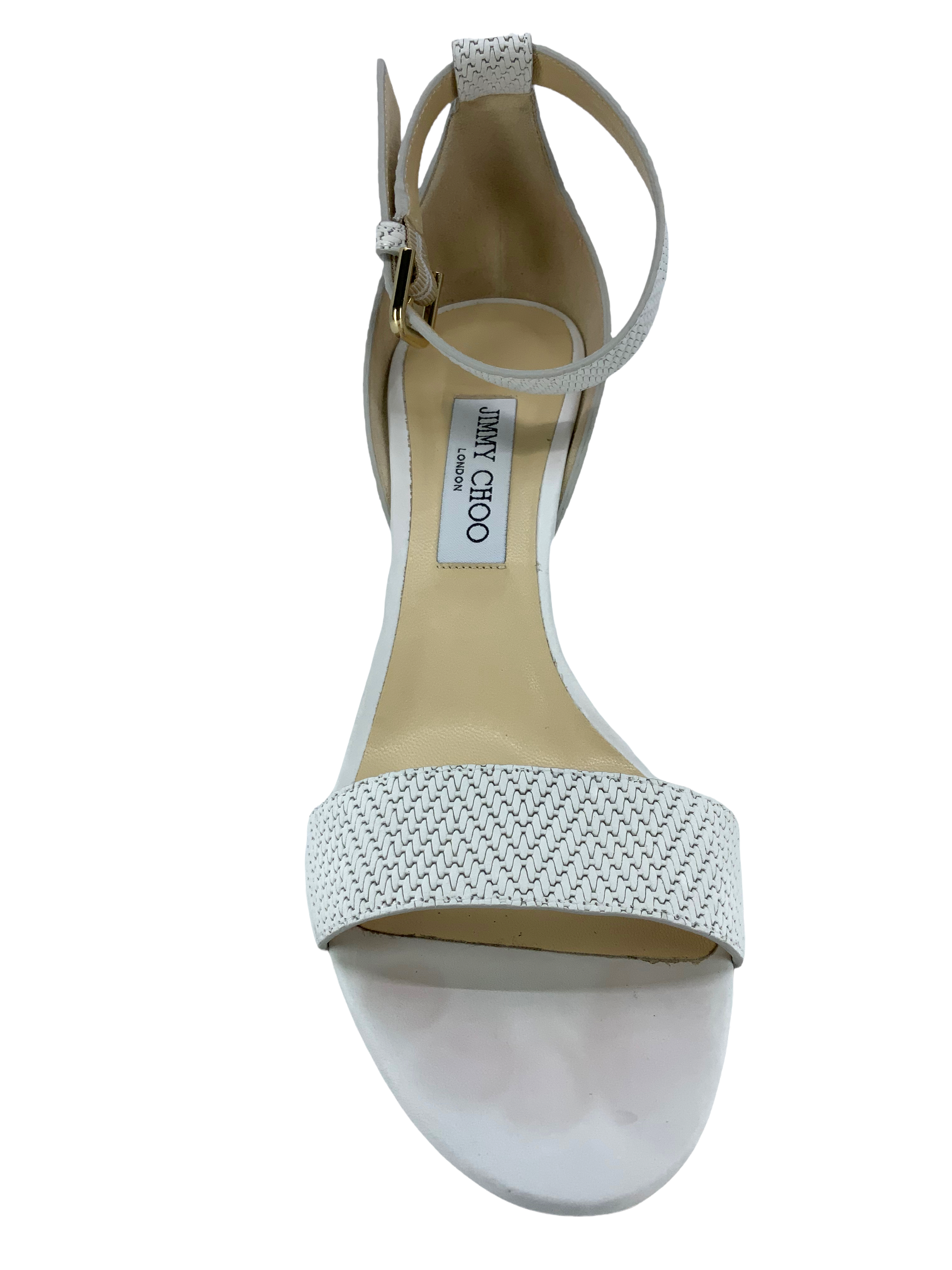 Jimmy Choo Edina 85 Sandals Size 11 with Ankle Strap