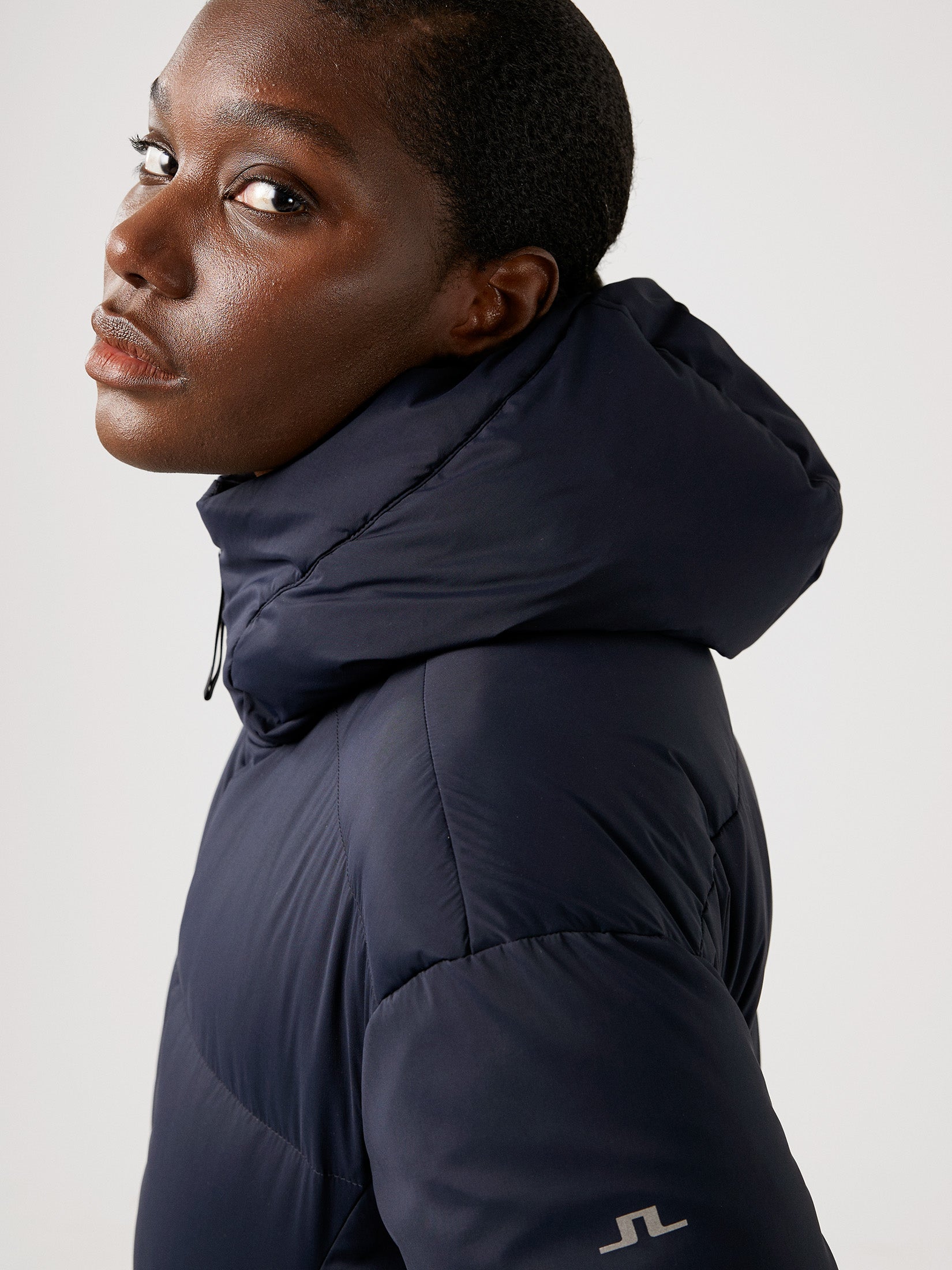 J.Lindeberg Women's Down Parka Jacket - JL NAVY: Shop Now