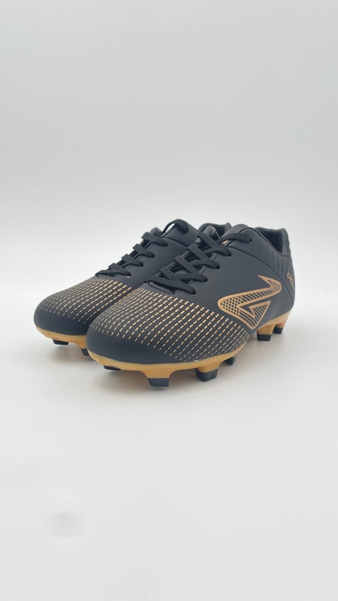 Junior 2.0 Black/Gold Football Boots by Nomis