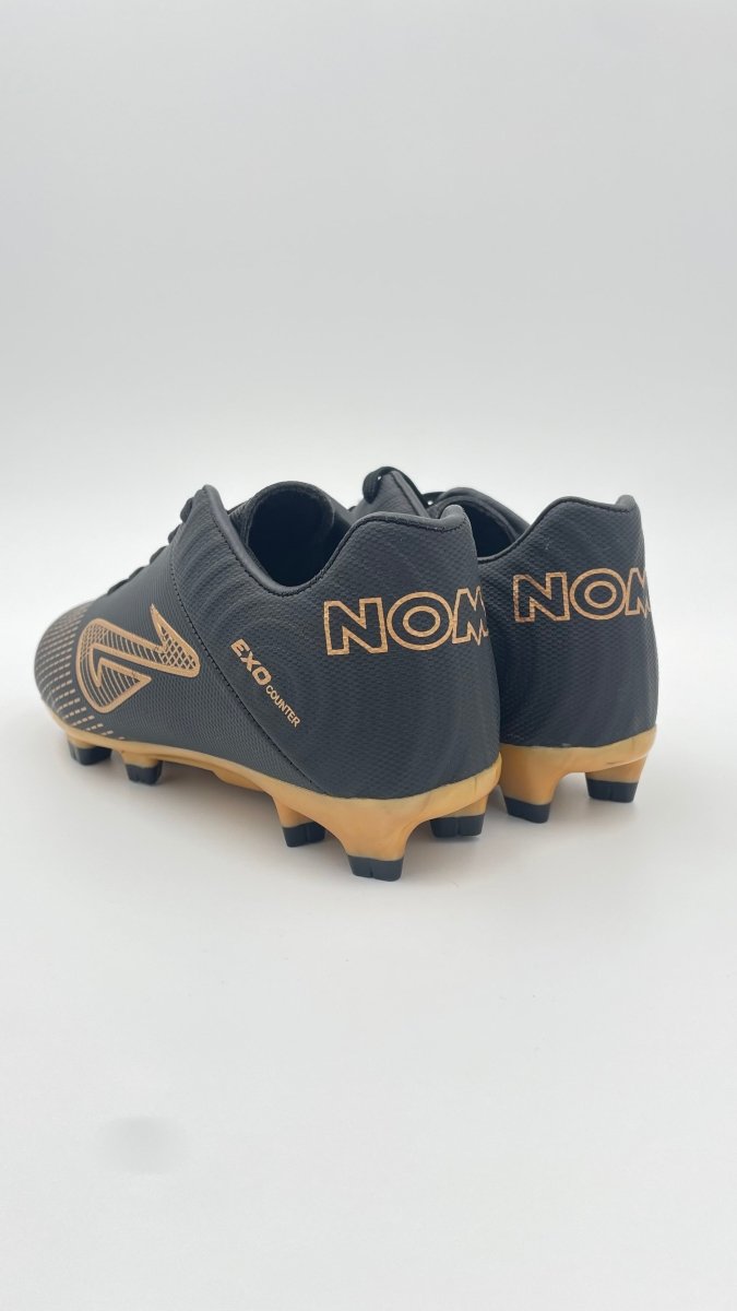 Junior 2.0 Black/Gold Football Boots by Nomis