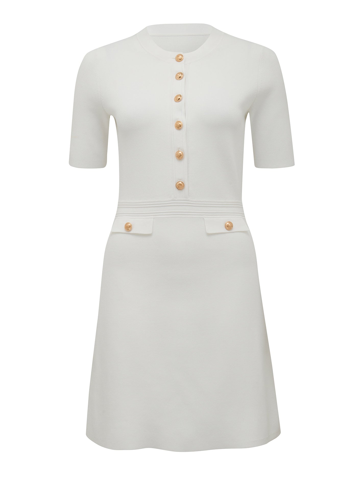 Karina Polo Collar Knit Dress