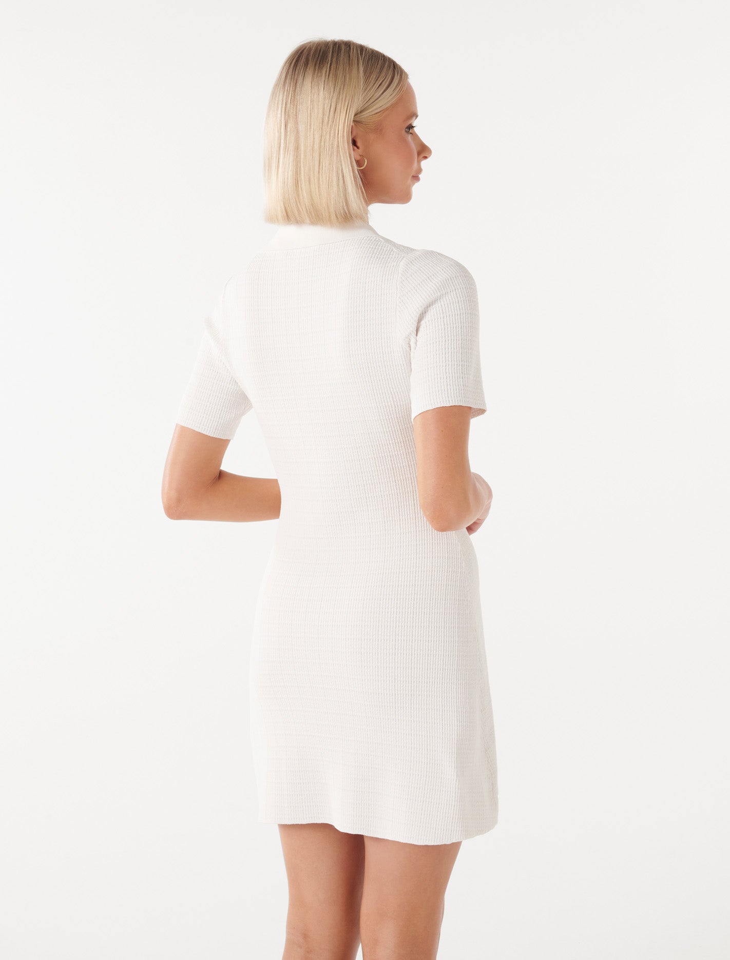 Kathy Knit Dress, Textured Mini Dress